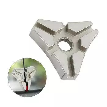 Bicycle Wire Adjustment Wrench Triangular Spoke Carbon Steel Wrench Bicycle Mountain Bike Maintenance Tool Portable