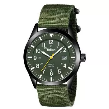 BIDEN Outdoor Кварцевые спортивные мужские часы с нейлоновым ремешком