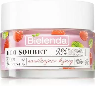 Bielenda Eco Sorbet Raspberry Crme Hydratante Et Apaisante Visage TU прозрачный