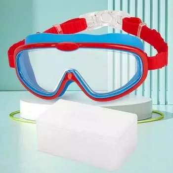 Big Frame Diving Goggles Wide View Eyeglasses Swim Eyewear Outdoor Sports Swimming Supplies