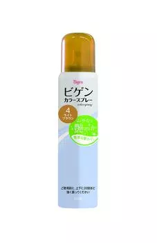 Bigen Color Spray 4 Light Brown 82g