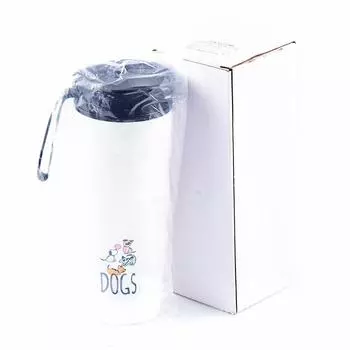 Biggdesign Dogs Suction Mug, ABS Quality Plastic, Watertight, Leak Proof, Dogs Design