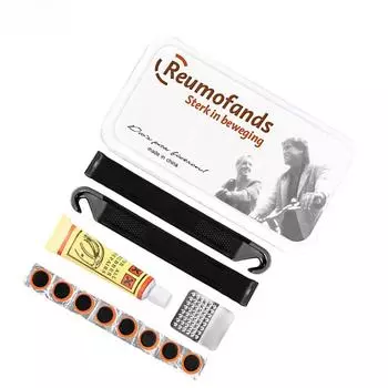 Bike Bicycle Cycling Tire Repair Kit Tool Set Inner Tube Patching Tyre Filler Glue Free Cold Patch Sealant Fix Portable Tirefit чёрный