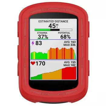 Bike Code Table Cover Dustproof Bicycle Computer Cover for Garmin Edge 840 540 белый
