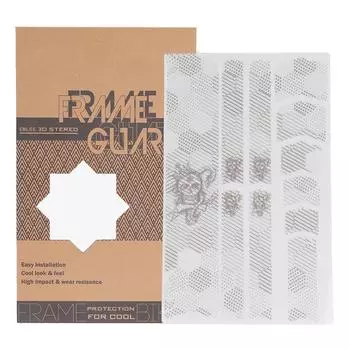 Bike Frame Tape Thickened Fade Resistant Decorative PVC Bicycle Frame Protective Sticker for