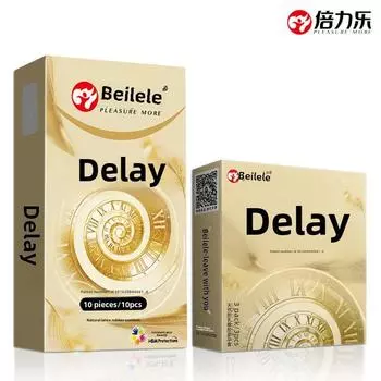 BiliLe Condoms Physical Delay Condoms 10 шт. в упаковке Ультратонкие товары для планирования семьи для взрослых 10 pieces