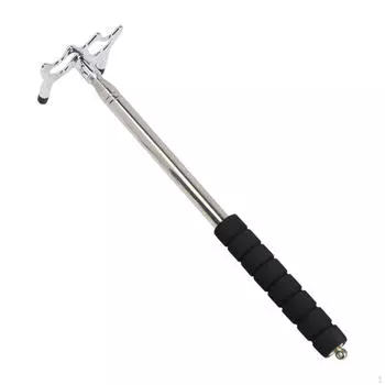 Billard Queue Stick Bridge Snooker Pool Rack Stainless Steel Billiard Head Cue with Low Head