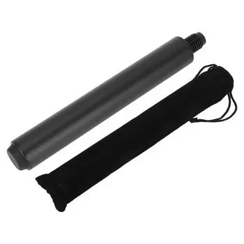 Billiard Pool Cue Extender 8 Inch Aluminum Pool Cue Extension Stick with Rear Plug for Lengthening W