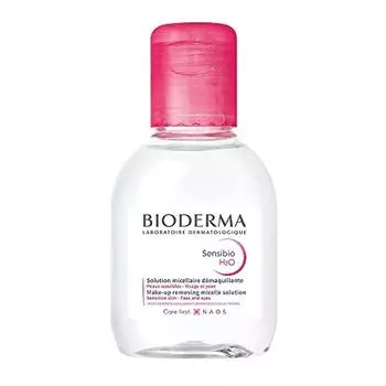 BIODERMA Bioderma Sensibio H2O D 100 мл Очищающая вода для чувствительной кожи Увлажняющее масло без добавок Пробный набор, 1 шт, 0,1 л