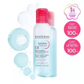 Bioderma Sensibio H2O глаз 125мл (средство для удаления губ и глаз), Корея очищение single