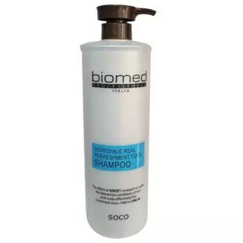 Biomed Professional Real Refreshment Cool Шампунь 1000 мл, 1 л, 1 шт.