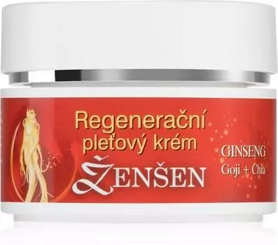 Bione Cosmetics Регенерирующий крем для лица с женьшенем, годжи и чиа TU прозрачный