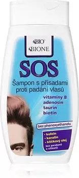Bione Cosmetics Sos Шампунь против выпадения волос TU прозрачный
