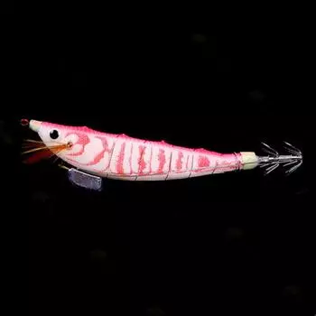 Bionic Shrimp Baits 12 см 14,3 г Светящаяся приманка для ловли рыбы для любителей (розовый)
