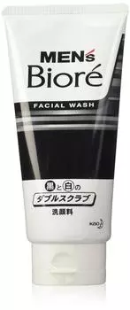 Biore Double Scrub Face Wash 130 г x 10 шт. набор [Kao] для мужчин