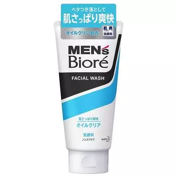 BIORE MEN S Facial Wash мужская пенка для умывания, 130 гр