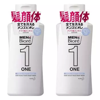 Biore ONE Body Fruity Soap 200 мл Только ОДИН ACTYUK Оригинал Наклейка «Начни использовать» в комплекте Мужское средство «Все в одном» для мытья, Аромат, [Волосы, Лицо, Тело, Бутылка!] +