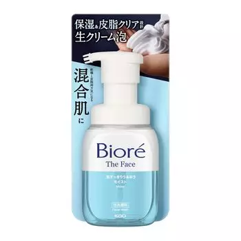 Biore The Face Moist Main Body Face 200 мл [Пенка для умывания] [Масацу-less] [Себум/Сухость] (х 1)