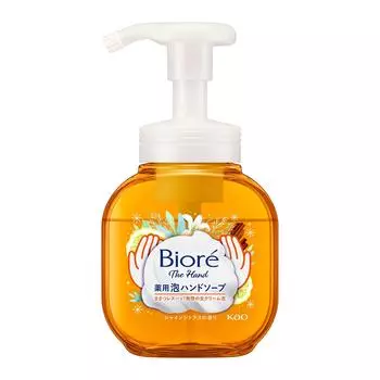 Biore The Hand Foam Hand Soap Shine Citrus Scent Pump Body 250 мл чистый
