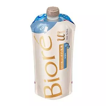 Biore U The Body Эмульсия для тела для влажной кожи Без запаха Упаковка 300 мл Крем для тела Сменный блок