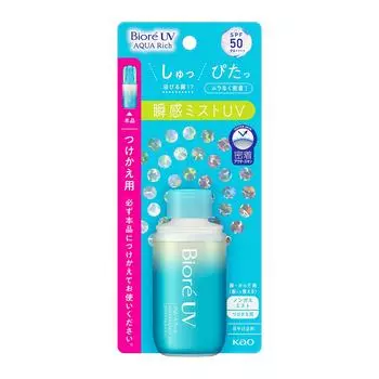 Biore UV Aqua Rich 50 SPF Aqua Protect Mist Сменный спрей
