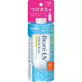 Biore Uv Aqua Rich Light Up Essence Fresh Peach Refill 120 г Kao