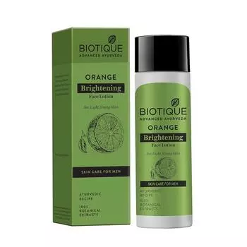 Biotique Bio Orange Отбеливающий лосьон для лица для мужчин, 120мл
