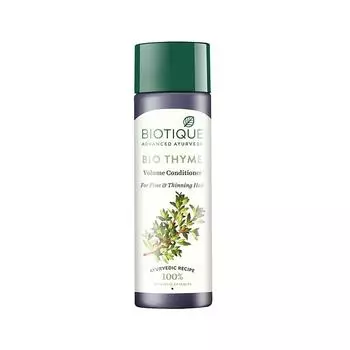 Biotique Кондиционер с чабрецом для объема тонких и редеющих волос 200 мл (Пакет из 1)