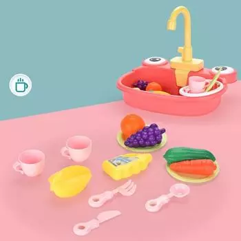 Bird Bath Tub with Faucet Automatic Pet Parrots Parakeet SPA Pool Shower Cleaning Tools Children Entertainment Toys Bird Supply зелёный