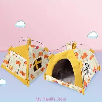Bird Nest Tent for Parrots Birdcage Hanging House Cage Habitats Bed Windproof Hammock Bed Bird Cockatiels Cage Winter House