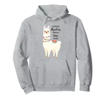 Birthday Cool Alpacas Born in June Parka -