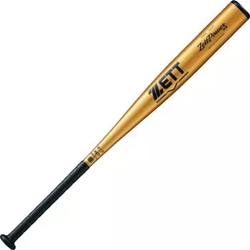 Бита бейсбольная ZETT Hardball Z Power HB металлическая дюралюминиевая 83 см более 900 г золотая Сделано в Японии BAT16383 (Супер (TZ800)) (8200)