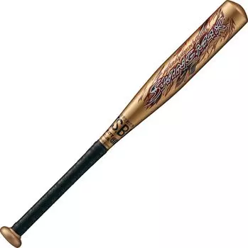Бита для бейсбола и софтбола ZETT Youth Metal SWINGMAX Super Duralumin 60 см 350 г Средняя Шампанское Золото BAT75500C (8201)