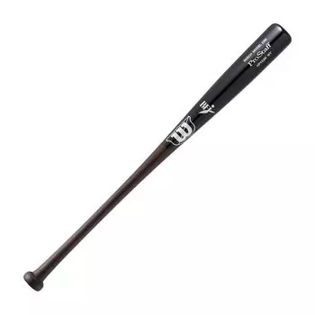Бита Wilson Hardball деревянная ProStaff Beach 23M темно-коричневая/черная 8588 WBW20120108588HPY23M