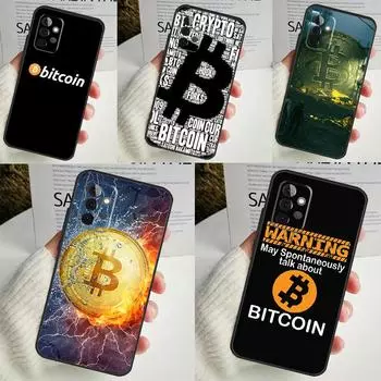 Bitcoin BTC Case For Samsung Galaxy A55 A35 A25 A15 A51 A71 A12 A32 A52 A13 A33 A53 A14 A34 A54 Coque Samsung A70