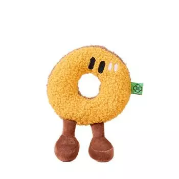 Bite Resistant Dog Sound Making Toy Bread Shaped Pet Chew Toy Pet Training Toy Grinding Teeth Style 4