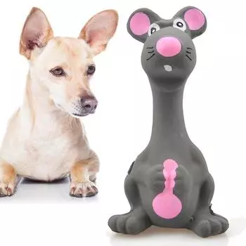 Bite Resistant Sound Squeaky For Small Dog Mouse Tooth Cleaner Chew Toy Dog Toy Pet Supplies
