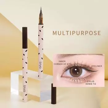 Biya Liquid Eyeliner 0.01mm Ultra Fine Nib for Beginners Lower Eyelashes Eyeliner Pencil