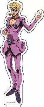 Bizarre Adventure Golden Wind AGF2019 Оригинальная БОЛЬШАЯ акриловая подставка Giorno Giovanna JoJo s (1)