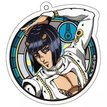 Bizarre Adventure Golden Wind C96 недавно нарисованный акриловый брелок Bruno Bucciarati JoJo s