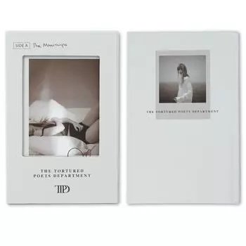 Black And Gray Mold-Themed Notebook Daily Record Life Portable Hard Leather Thick Notebook