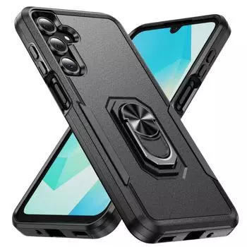 Black Anti-shock Cell Phone Case for Samsung Galaxy S24 Ultra Plus FE 5G Accessories for Galaxy S24 FE чёрный