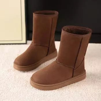 Black Brown 3.5cm Platform Snow Boots Winter Women Furry Boots Platform 44 Size Thigh Knee High Boot High Heels Botas Femininas 36 чёрный