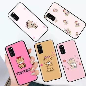 Black Case for Samsung Note 20 Lite S24 Ultra S23 A03 A05 A06 A11 A71 A15 A16 A13 A24 A25 A33 A52 A53 A50 M55 M35 Plus L-3 Tiny Chum Samsung A9 2018 капри
