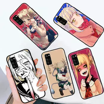 Black Case for Samsung Note 20 Lite S24 Ultra S23 A03 A05 A06 A11 A71 A15 A16 A13 A24 A25 A33 A52 A53 A50 M55 M35 Plus W-52 Academia Himiko Toga Samsung A6 Plus 2018 олений