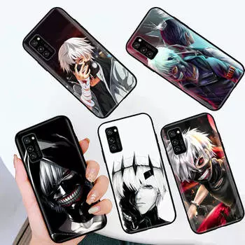 Black Case for Xiaomi Poco X6 X4 M5 M6 F5 F6 C65 C55 C50 C51 C40 Pro Redmi 14C A3X 13C 12C 11T 10A 9C Note 7 6 8A Plus W-51 Tokyo Ghoul Redmi Note 12 4G олений