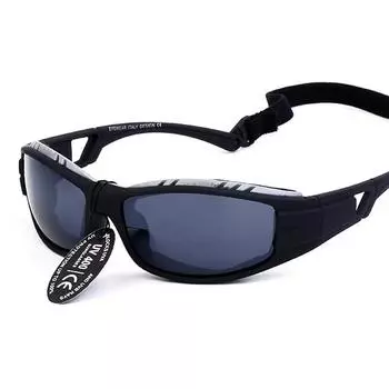 Black Colorful Sun Glasses Anti-reflective Women s Sunglasses Windproof Mountaineering Off-road Sports Sunglasses