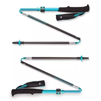 Black Diamond Equipment Distance Carbon Flz Трекинговые палки для женщин темная патина 125 см - - - чёрный