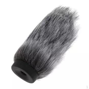 Black Gray Interview Microphone Windscreen ry Mic Cover 9.45inch