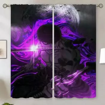 Black Out Curtains for Camera One Piece Curtains Child Room Curtain Living Room Decoration Blind Tulle in Kitchen Shades Blinds W50xH70cmx2pcs-CL